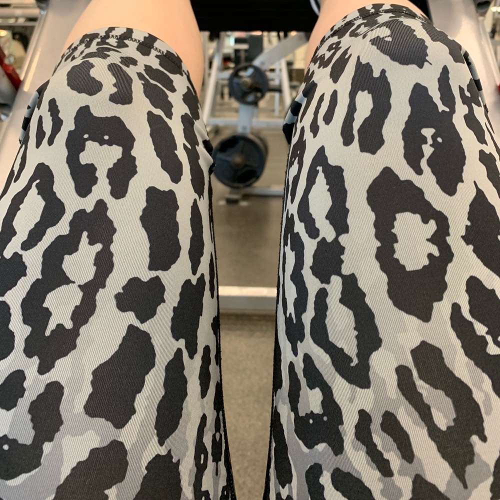 Leopard Print Workout Capris